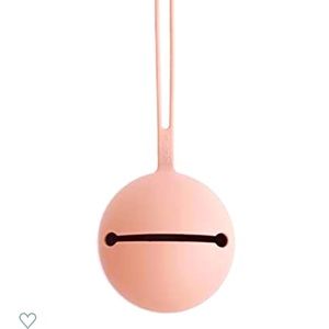 mushie Silicone Pacifier Holder Case (Blush)